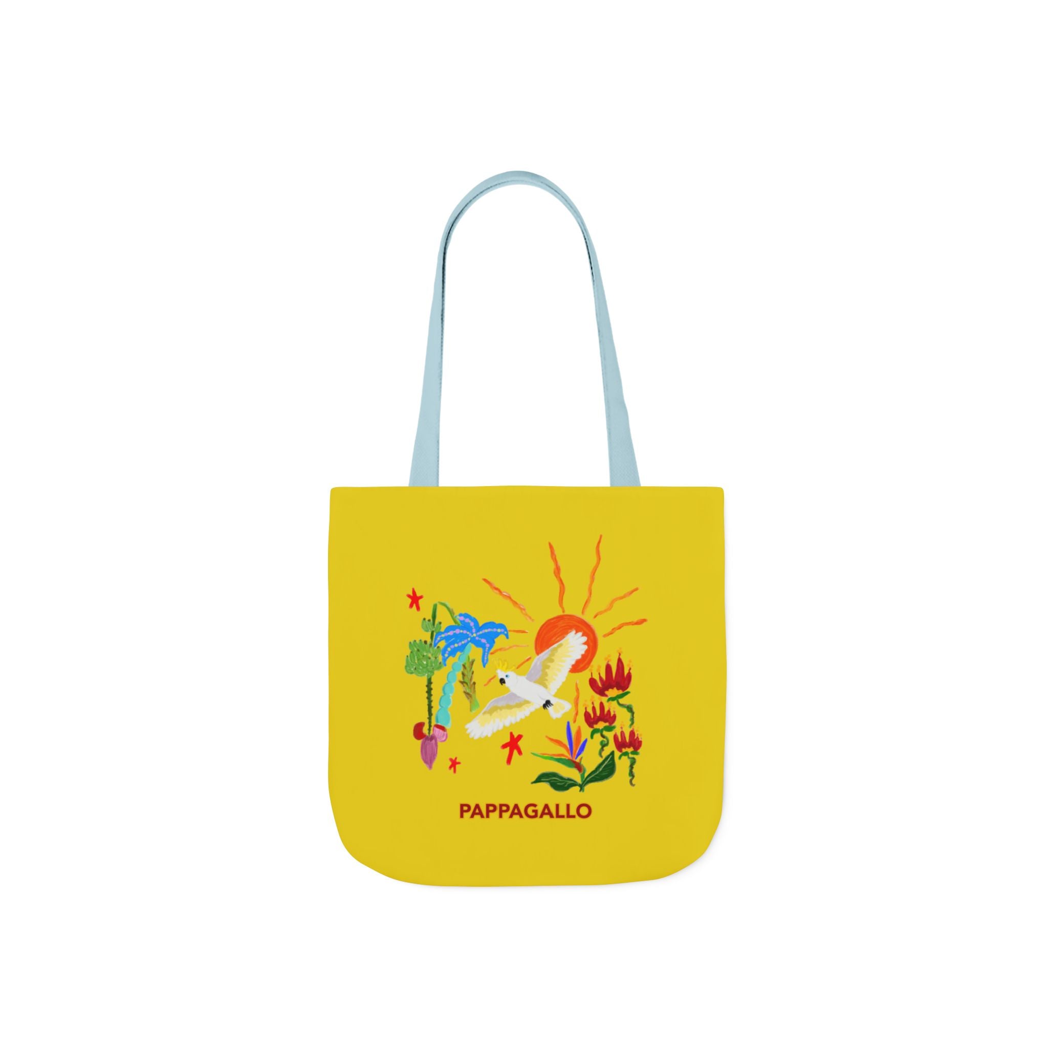 PAPPAGALLO Everyday Tropical Tote Bag — Vitamin Yellow