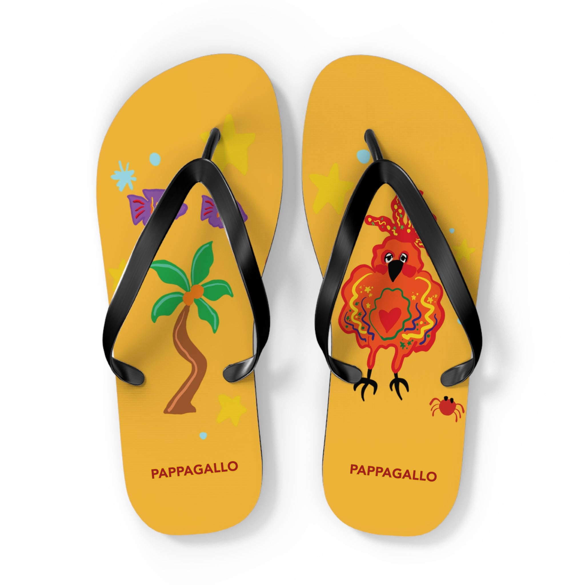 Party Bird Flip Flops