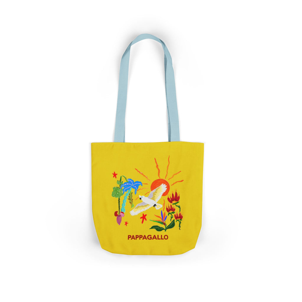 PAPPAGALLO Everyday Tropical Tote Bag — Vitamin Yellow