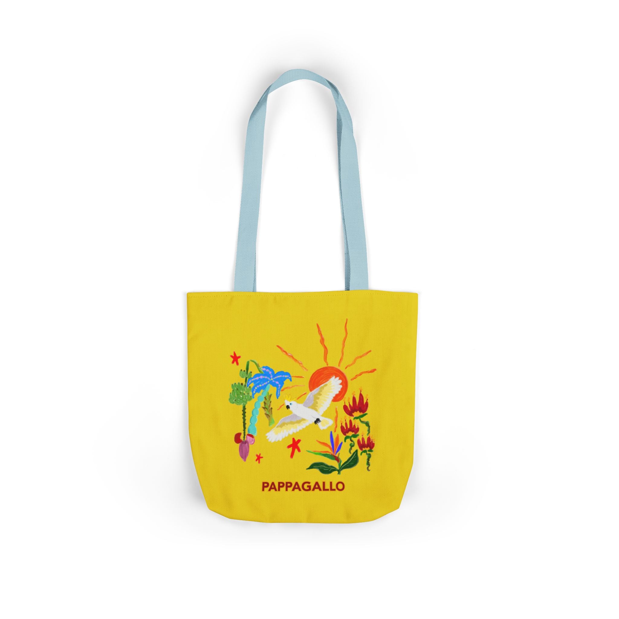 PAPPAGALLO Everyday Tropical Tote Bag — Vitamin Yellow