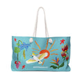 PAPPAGALLO Tropical Weekender Bag — Paradise Blue