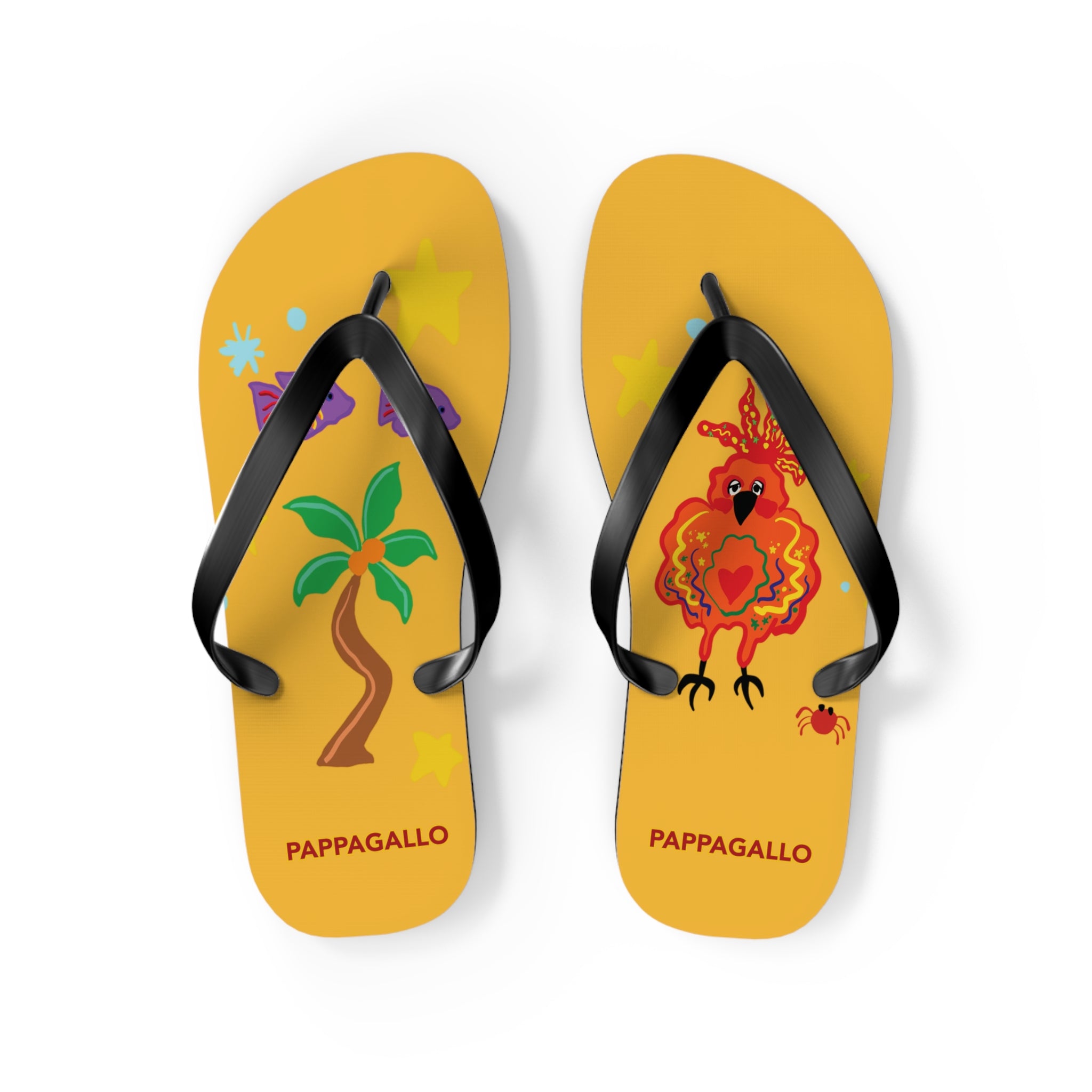 Party Bird Flip Flops