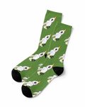 Cockatoo Parade Crew Socks ー Green