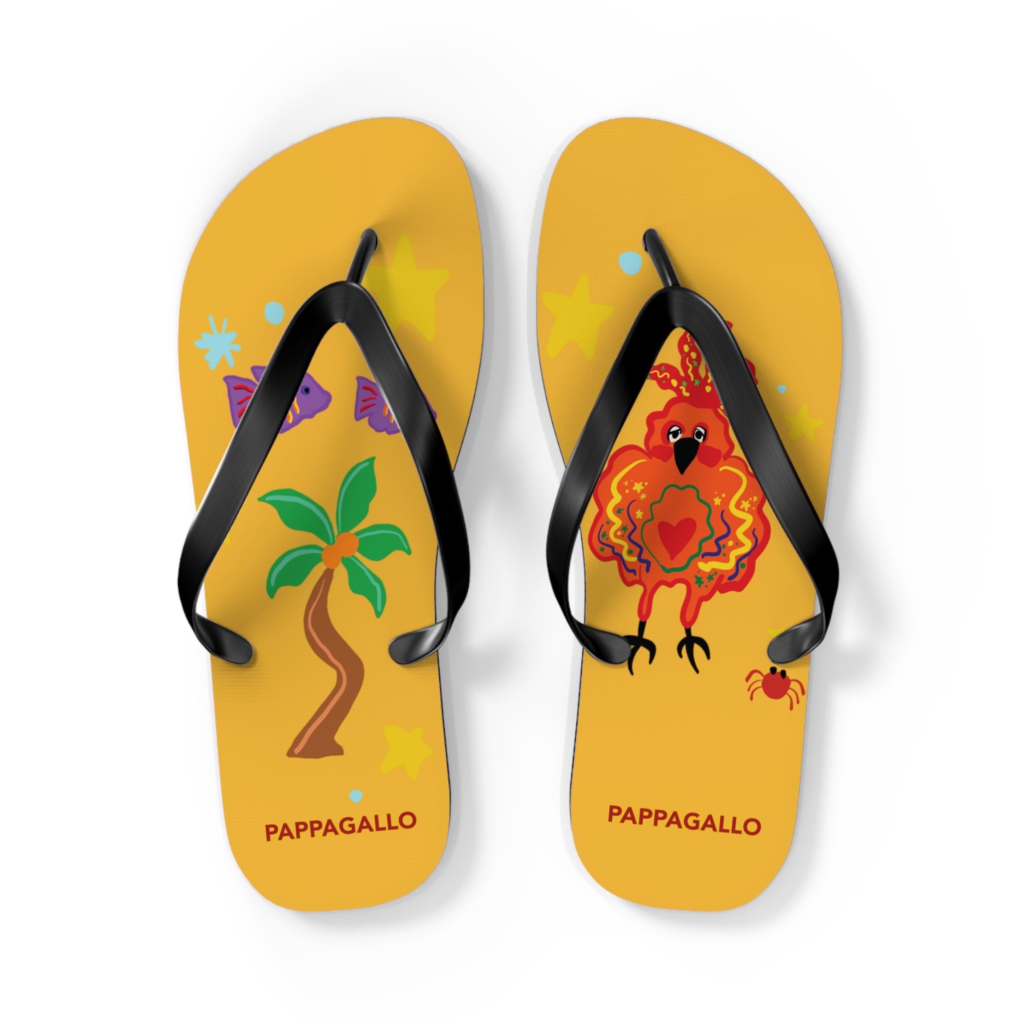 Party Bird Flip Flops