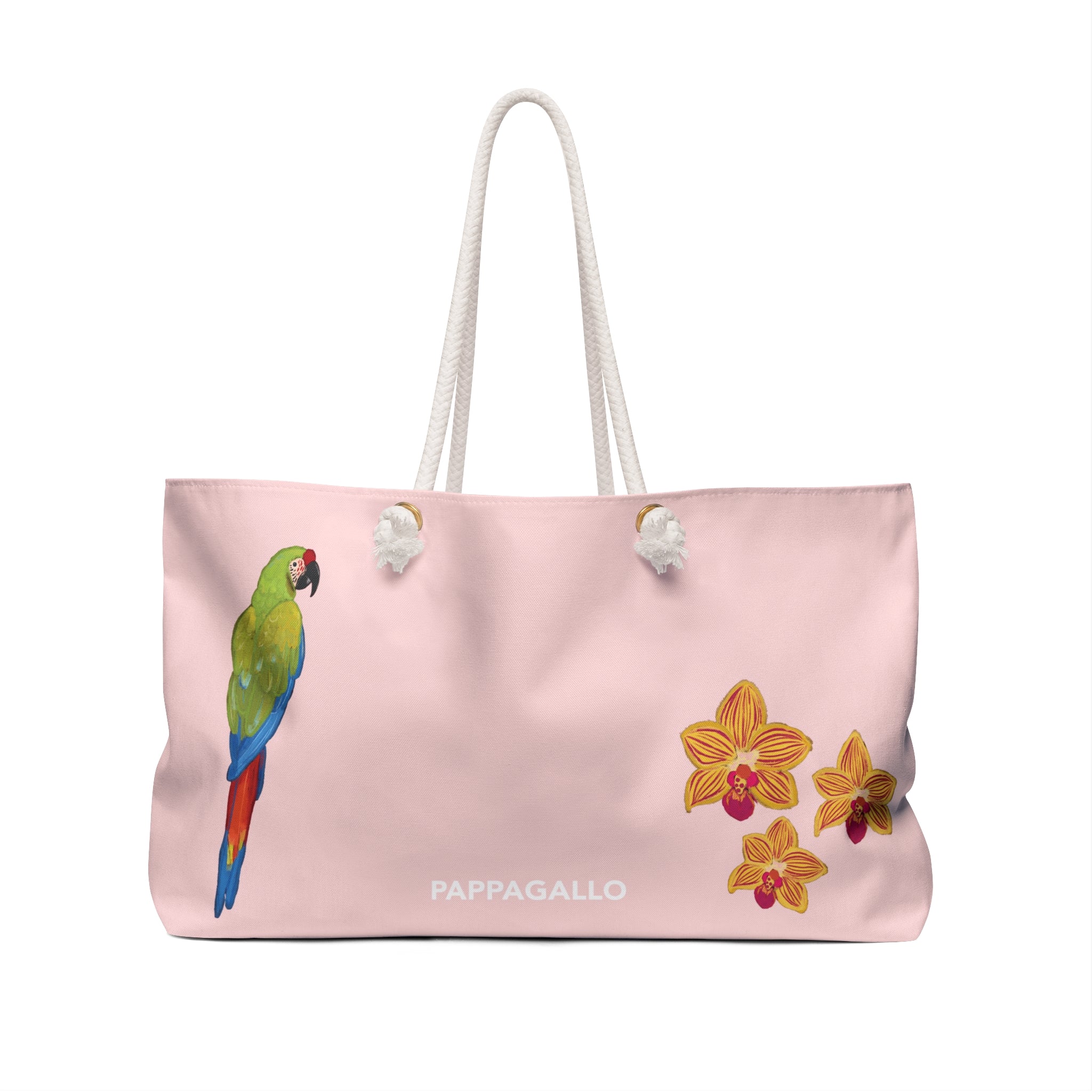 PAPPAGALLO Tropical Weekender Bag — Paradise Pink