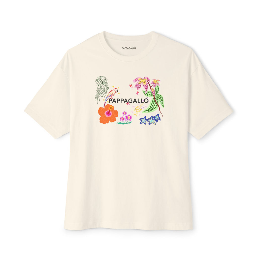 Botanical Wonders Graphic T-Shirt White