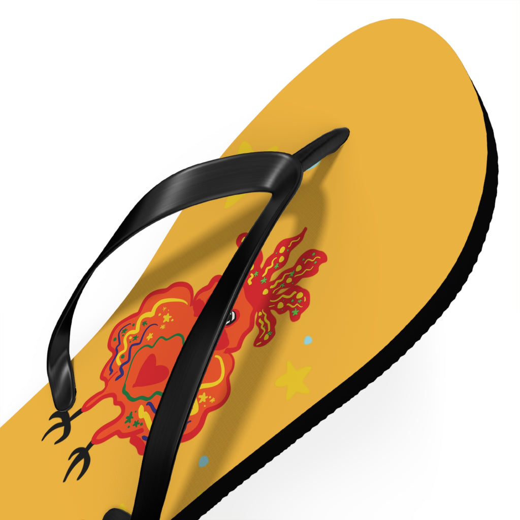 Party Bird Flip Flops