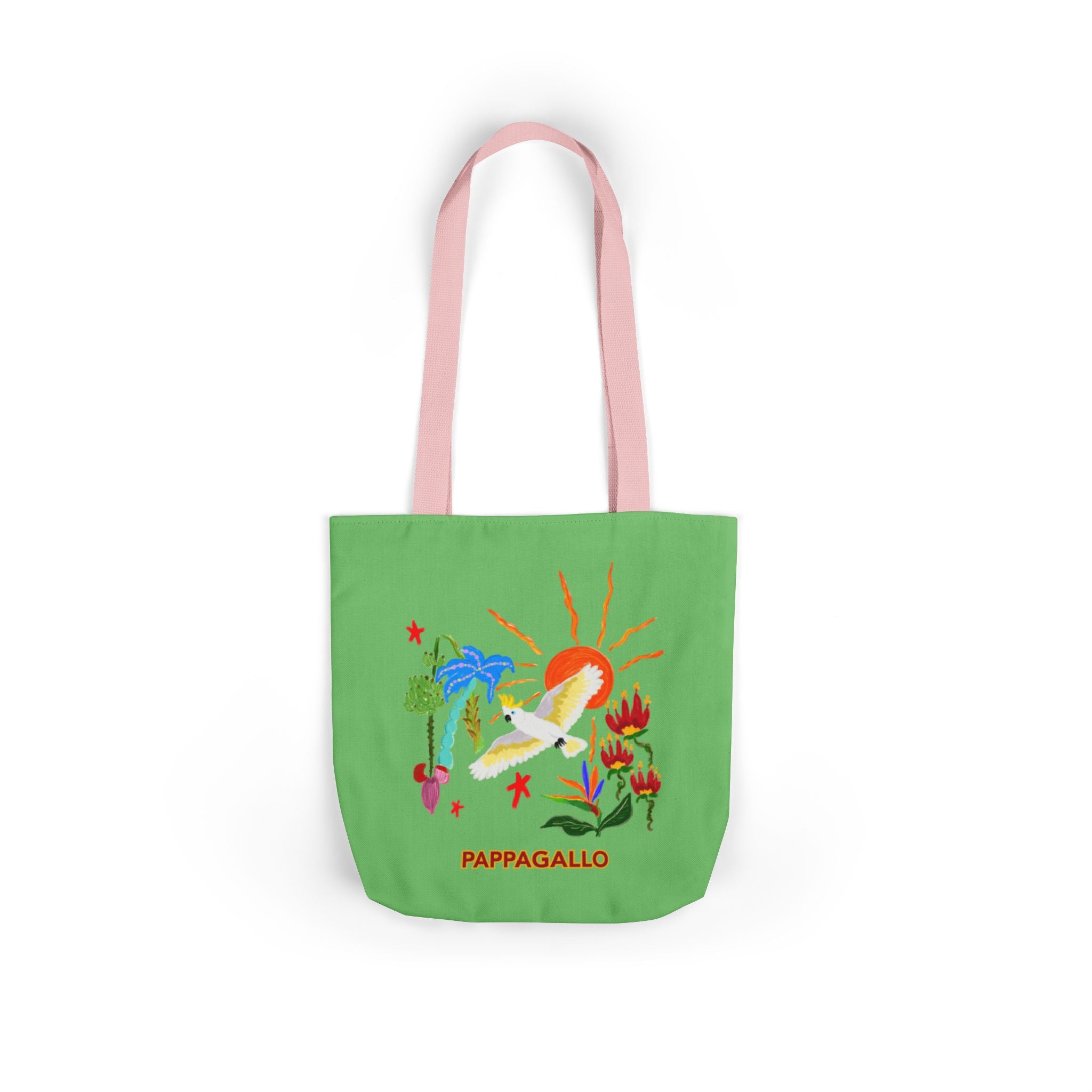 PAPPAGALLO Everyday Tropical Tote Bag — Paradise Green