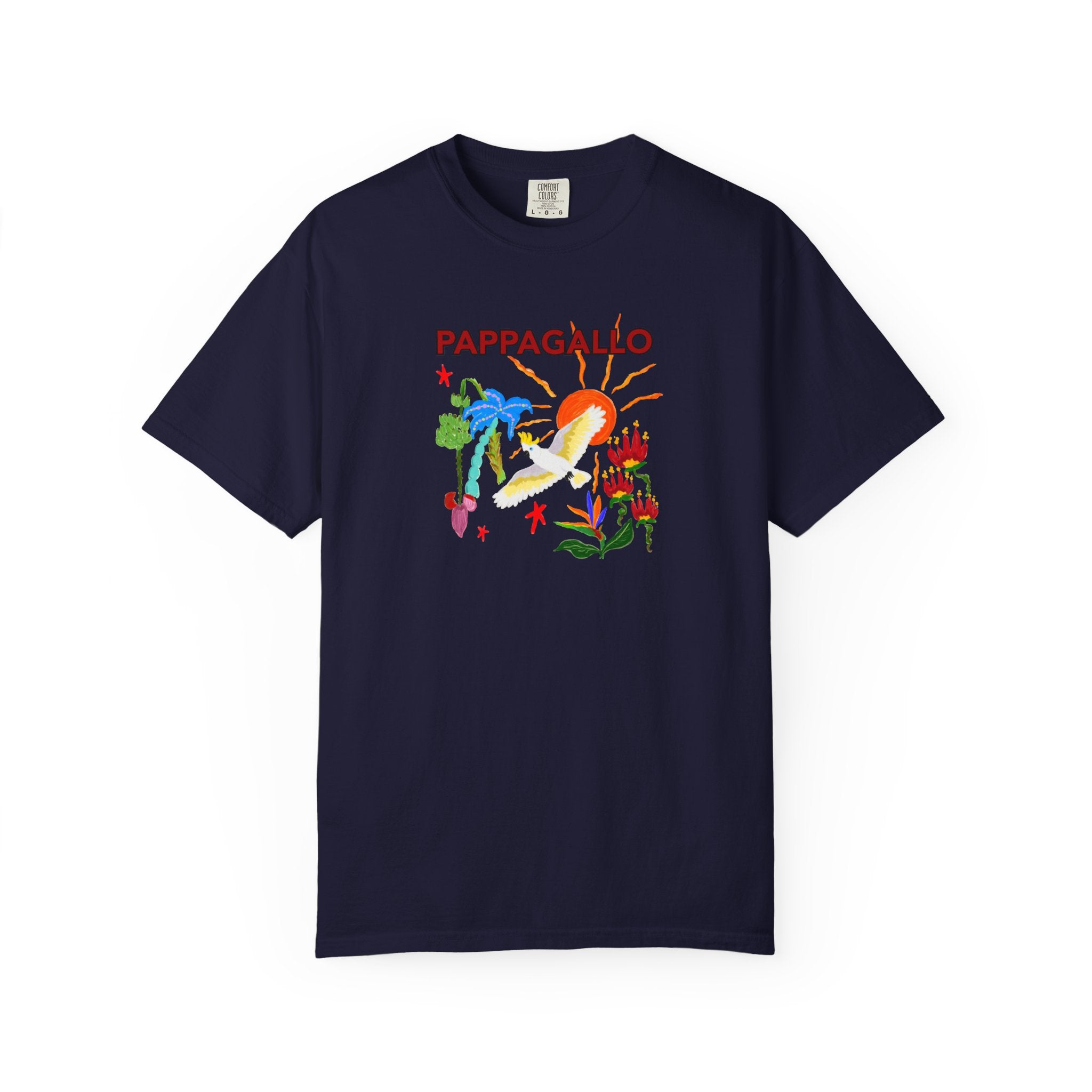 PAPPAGALLO Tropical Paradise Graphic T-Shirt