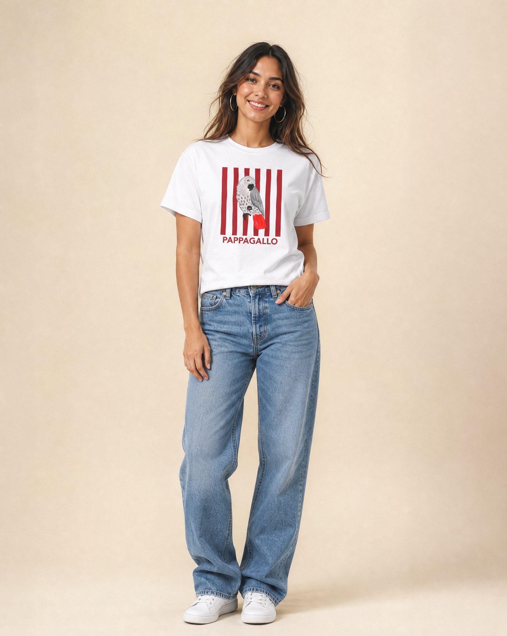 African Grey Tee
