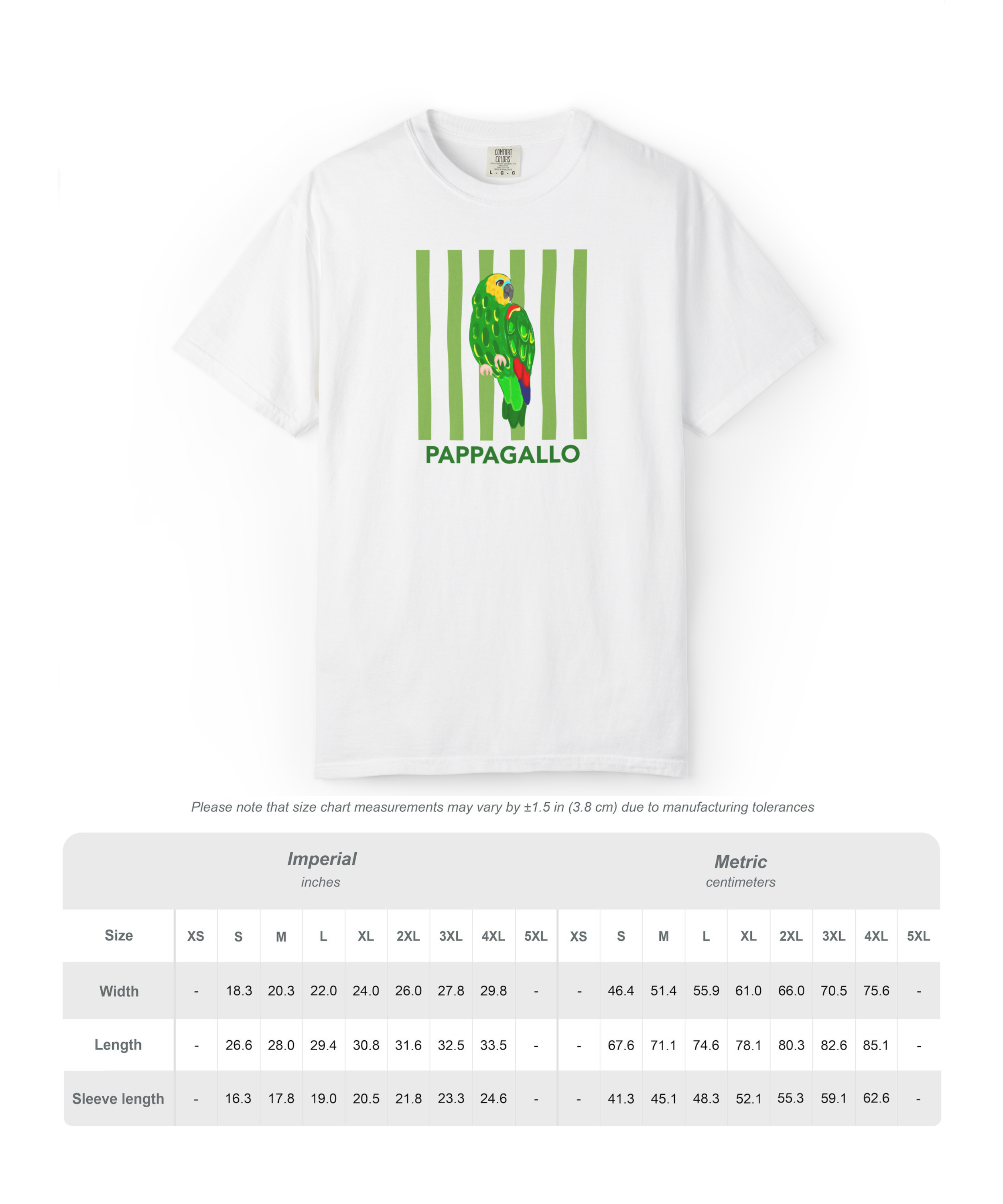 Amazon Parrot Tee
