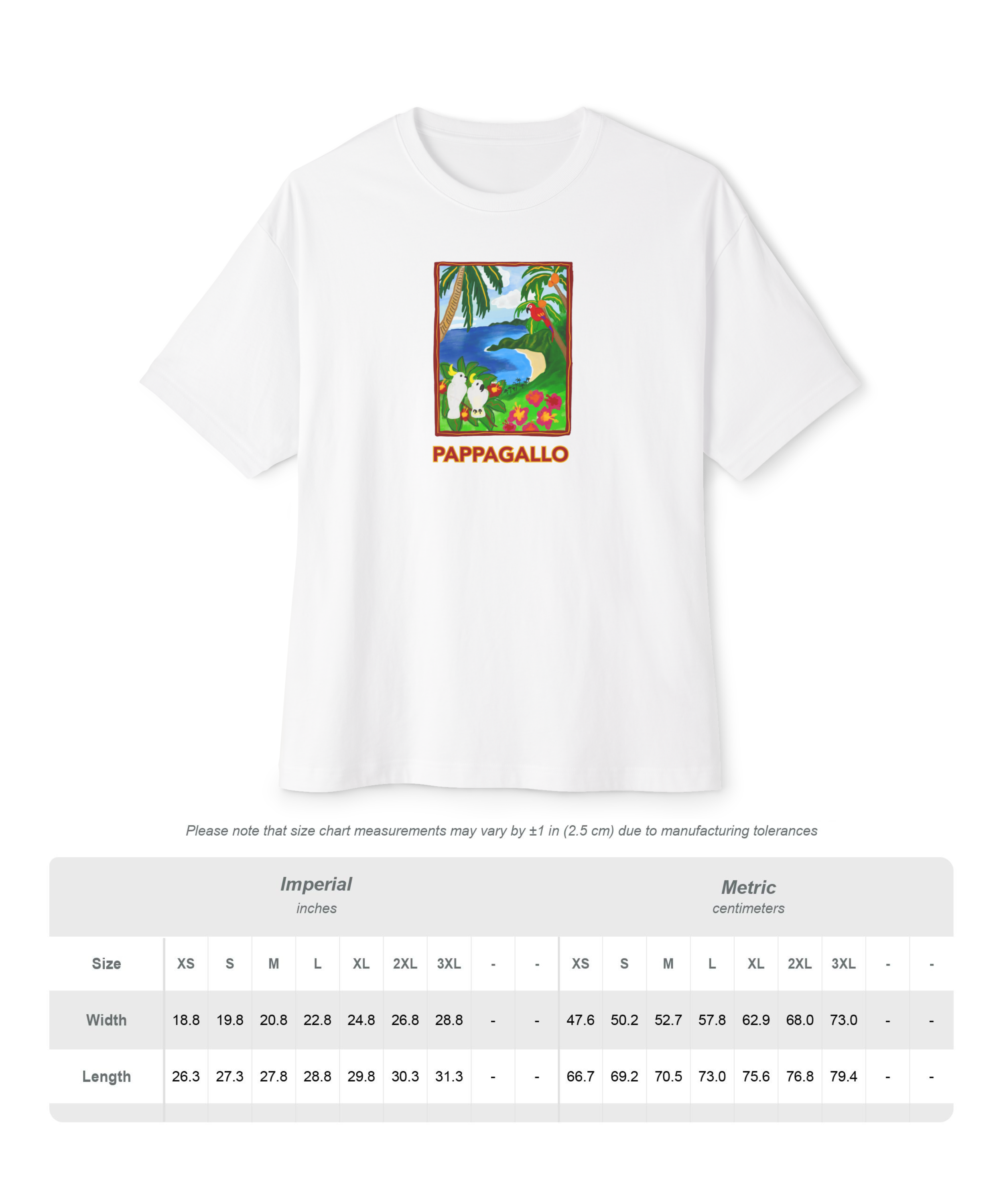 Paradise Postcard Graphic T-Shirt