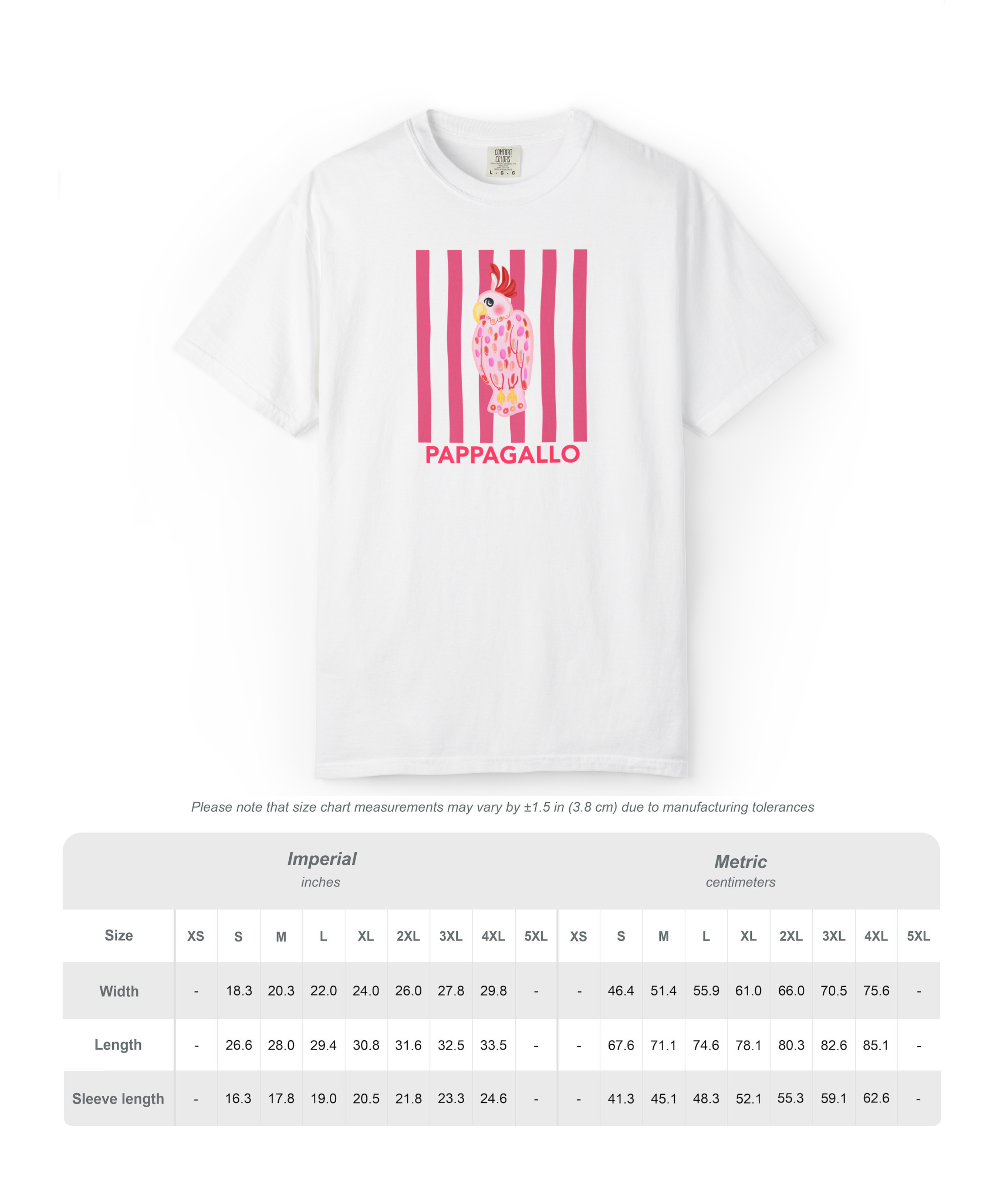 Pink Cockatoo Tee