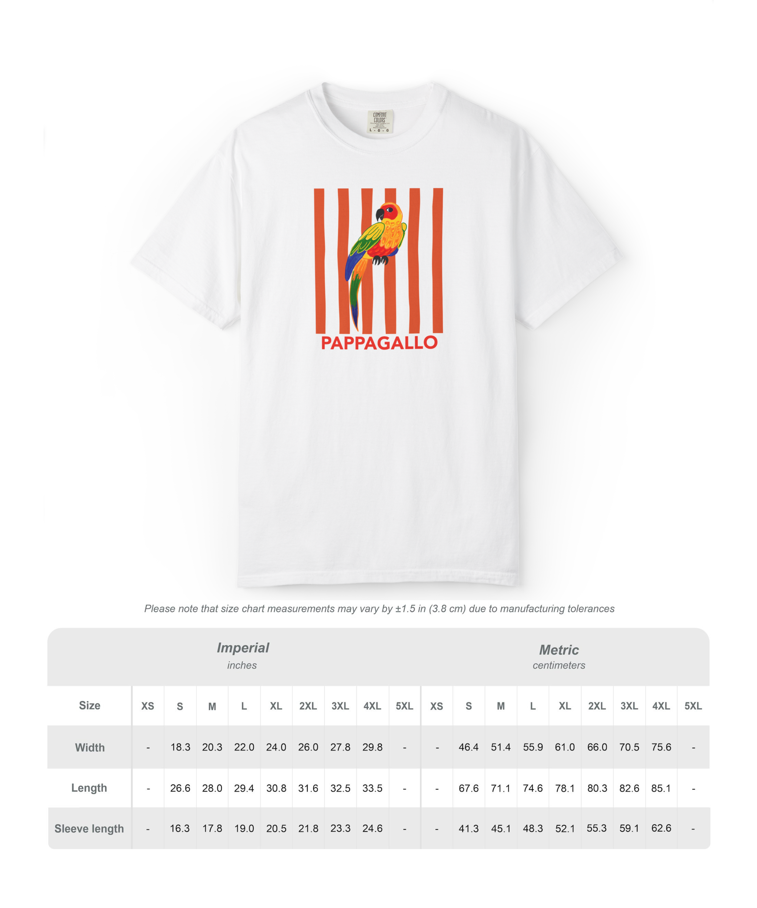 Sun Conure Tee